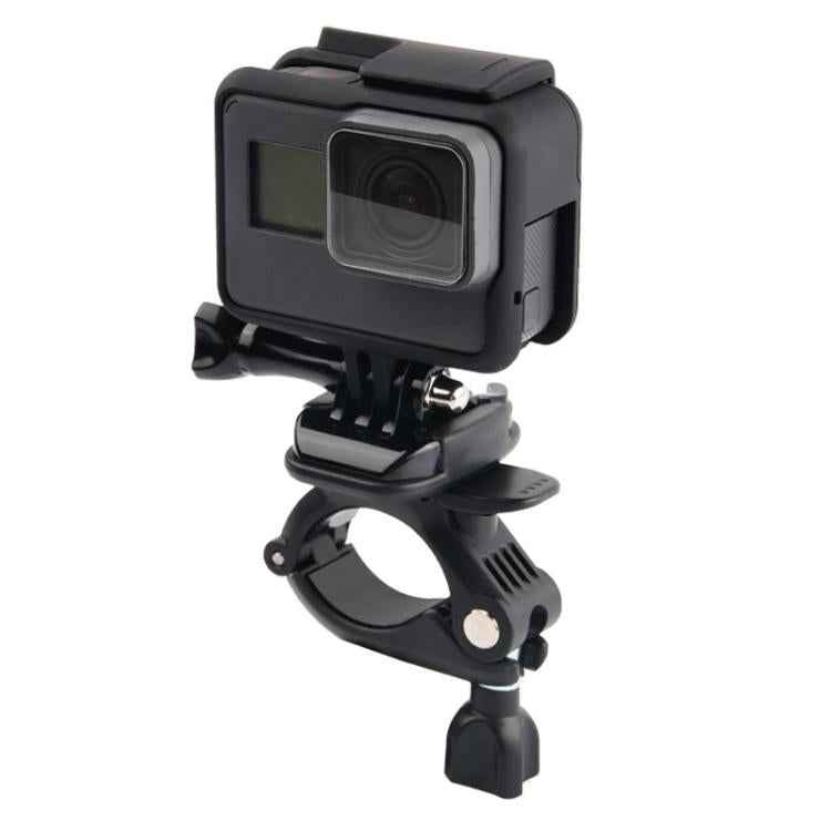 GP435 Small Size Bicycle Motorcycle Handlebar Fixing Mount for GoPro, Insta360, DJI and Other Action Cameras