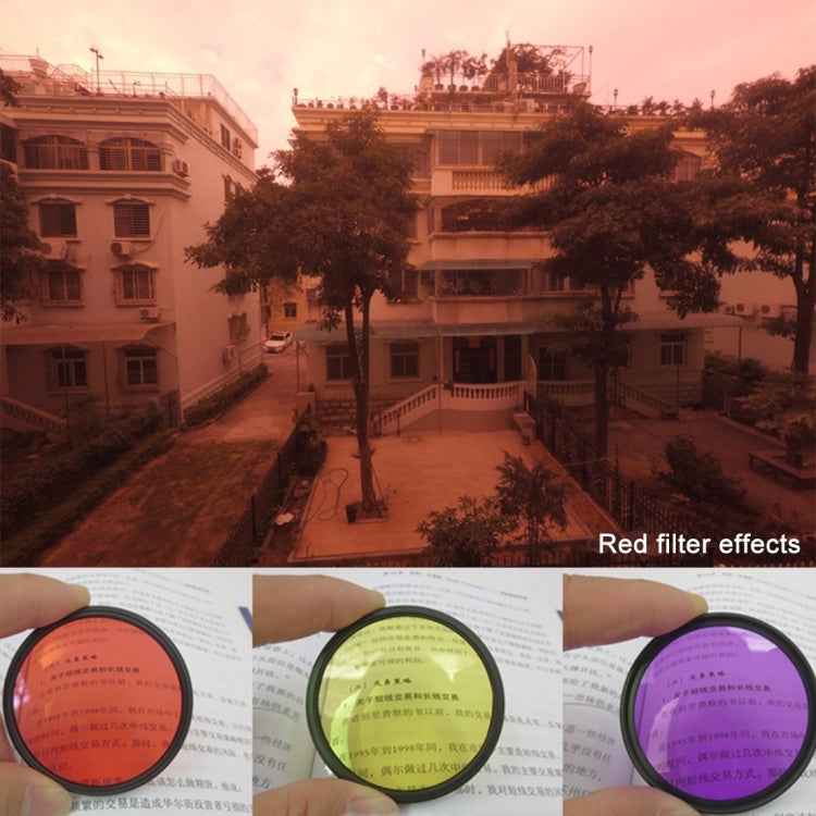 For GoPro HERO5 Sport Action Camera Proffesional 52mm Lens Filter(CPL + UV + ND8 + ND2 + Star 8 + Red + Yellow + FLD / Purple) & Waterproof Housing Case Adapter Ring
