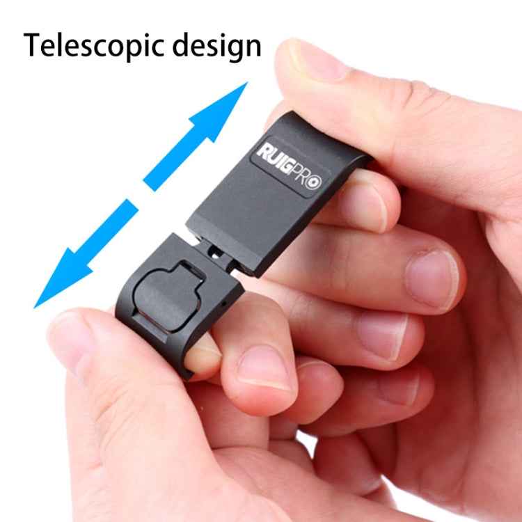 RUIGPRO Aluminum Alloy Battery Side Interface Cover for GoPro HERO10 Black / HERO9 Black