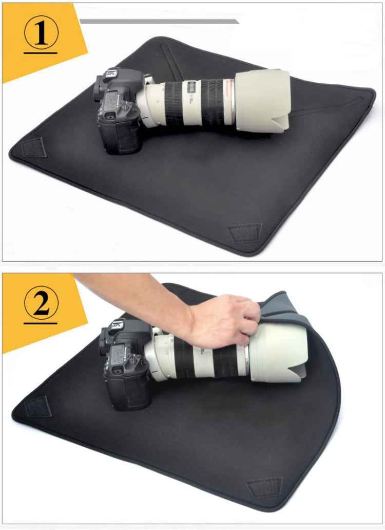 Shockproof Neoprene Bag Magic Wrap Blanket for Canon / Nikon / Sony Camera Lens, Size: 45 x 45cm