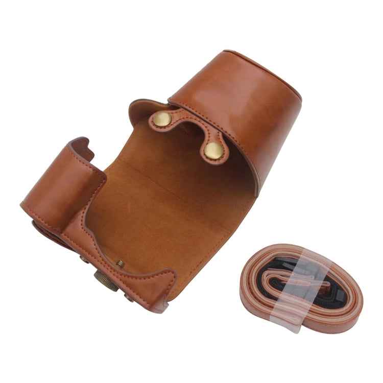 Full Body Camera PU Leather Case Bag for Sony ZV-E10