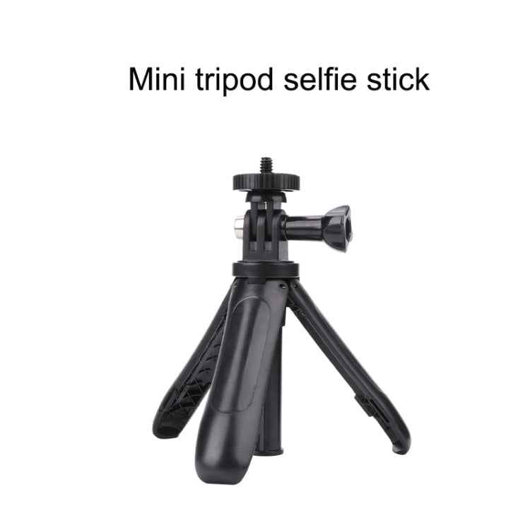 Multi-functional Foldable Tripod Holder Selfie Monopod Stick for GoPro, Insta360, DJI and Other Action Cameras, Length: 12-23cm