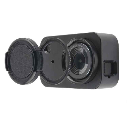 Housing Shell Aluminum Alloy Protective Cage with 37mm Filter Lens & Lens Cap & Screw for Xiaomi Mijia Small Camera