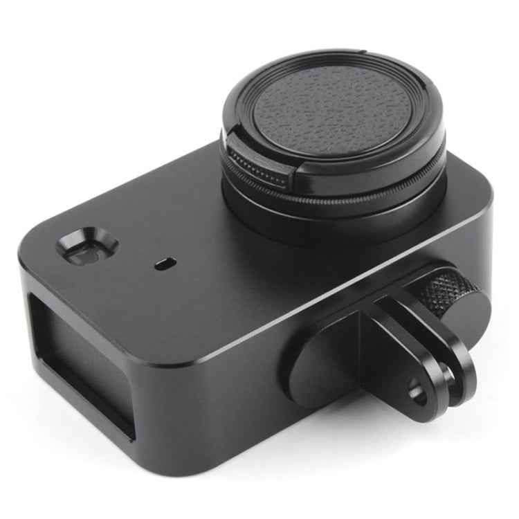 Housing Shell Aluminum Alloy Protective Cage with 37mm Filter Lens & Lens Cap & Screw for Xiaomi Mijia Small Camera