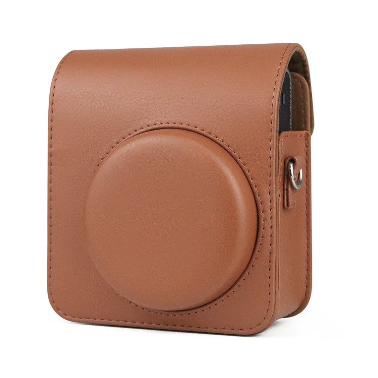 Full Body Camera Retro PU Leather Case Bag with Strap for FUJIFILM instax mini 40, For FUJIFILM instax mini 40