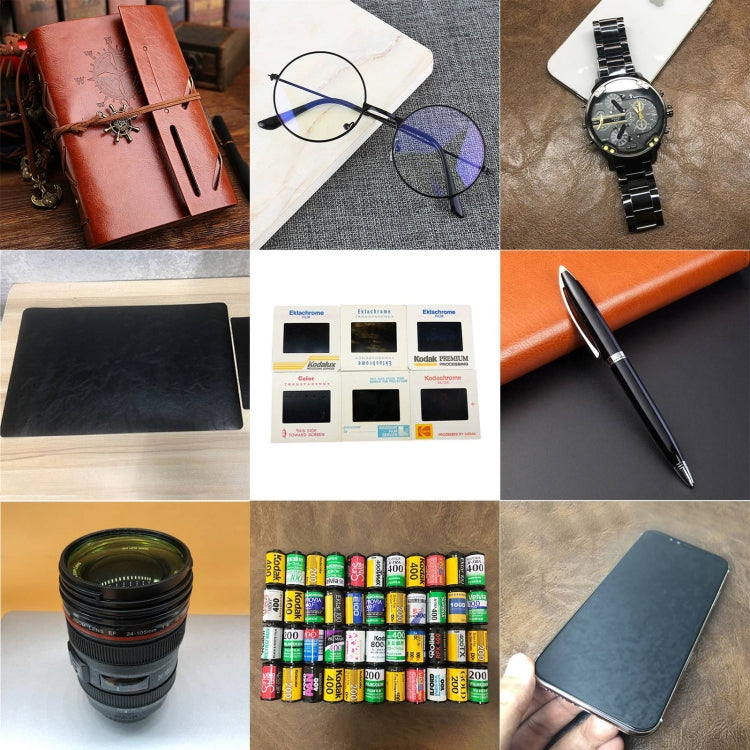20 in 1 Non-Working Fake Dummy Camera Model for Leica + Camera Lens Models + Phone Model + Film Shell Models + Notebook + Glasses + Mat Desk Photo Studio Props