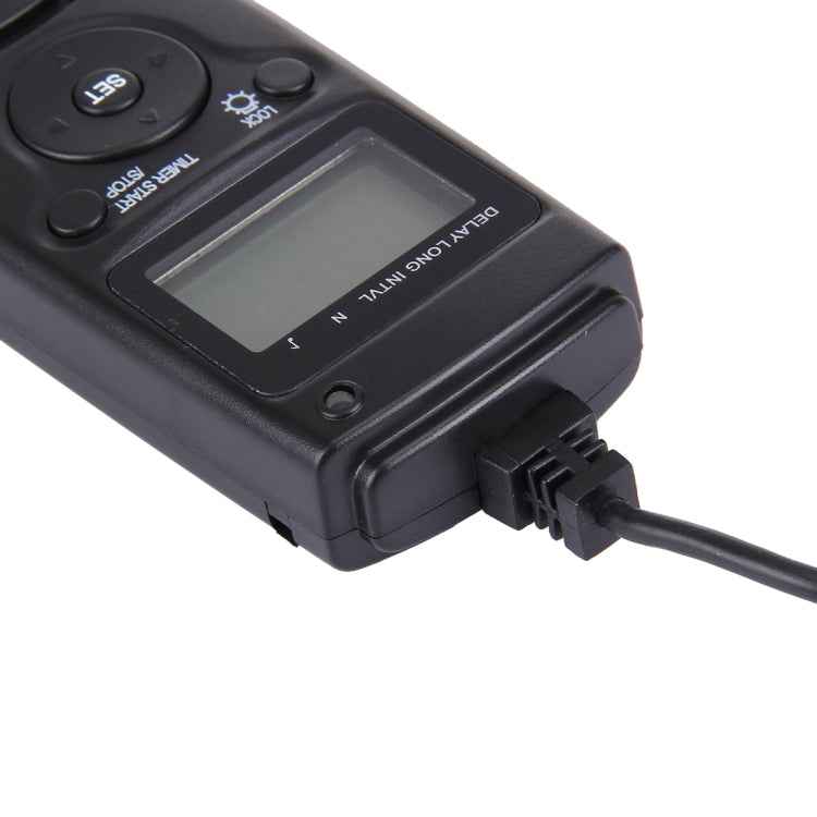 RST-7002 LCD Screen Time Lapse Intervalometer Shutter Release Digital Timer Remote Controller with C8 Cable for CANON 1D/1DS/50D/40D/30D/20D/10D/5D/7D Camera
