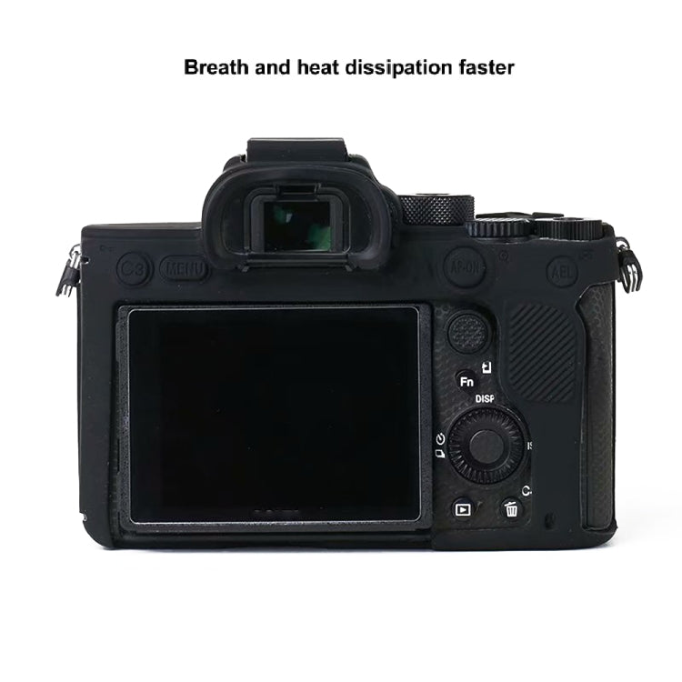 For Sony A7R4 Soft Silicone Protective Case, For Sony A7R4