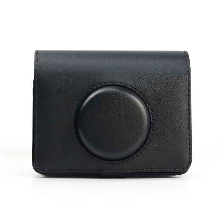 Retro Full Body Camera PU Leather Case Bag with Strap for FUJIFILM instax mini Evo
