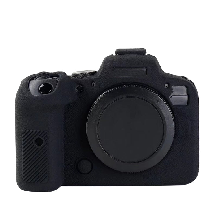 For Canon EOS R6 Litchi Texure Soft Silicone Case, For Canon EOS R6