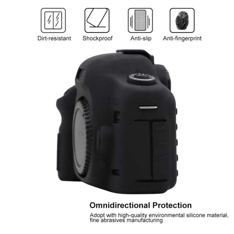 For Canon EOS 5D Mark II Soft Silicone Protective Case