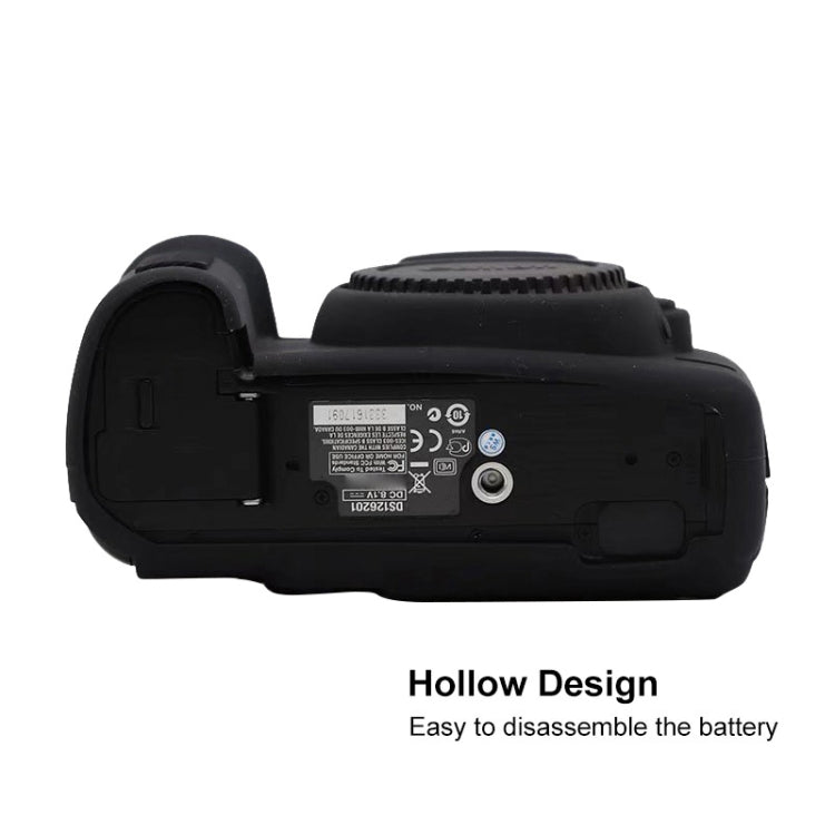 For Canon EOS 5D Mark II Soft Silicone Protective Case
