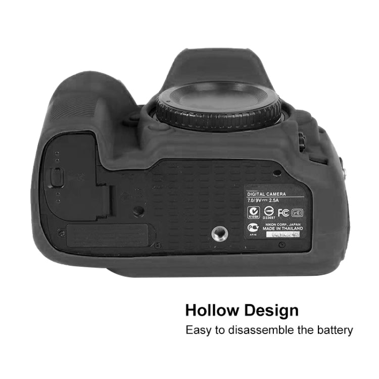For Nikon D600 / D610 Soft Silicone Protective Case