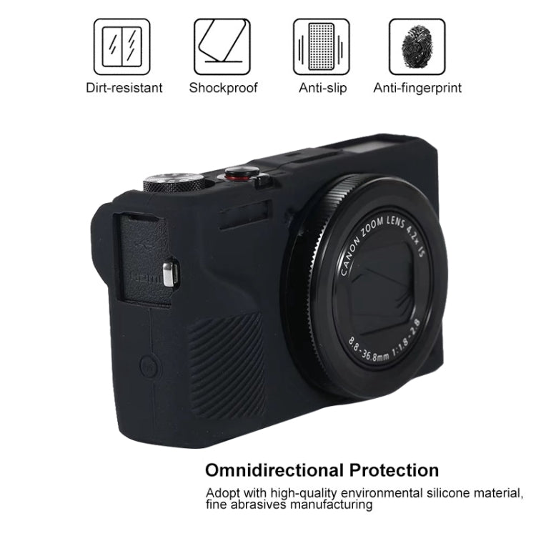 For Canon PowerShot G7 X Mark III / G7X III / G7X3 Soft Silicone Protective Case, For Canon PowerShot G7 X Mark III