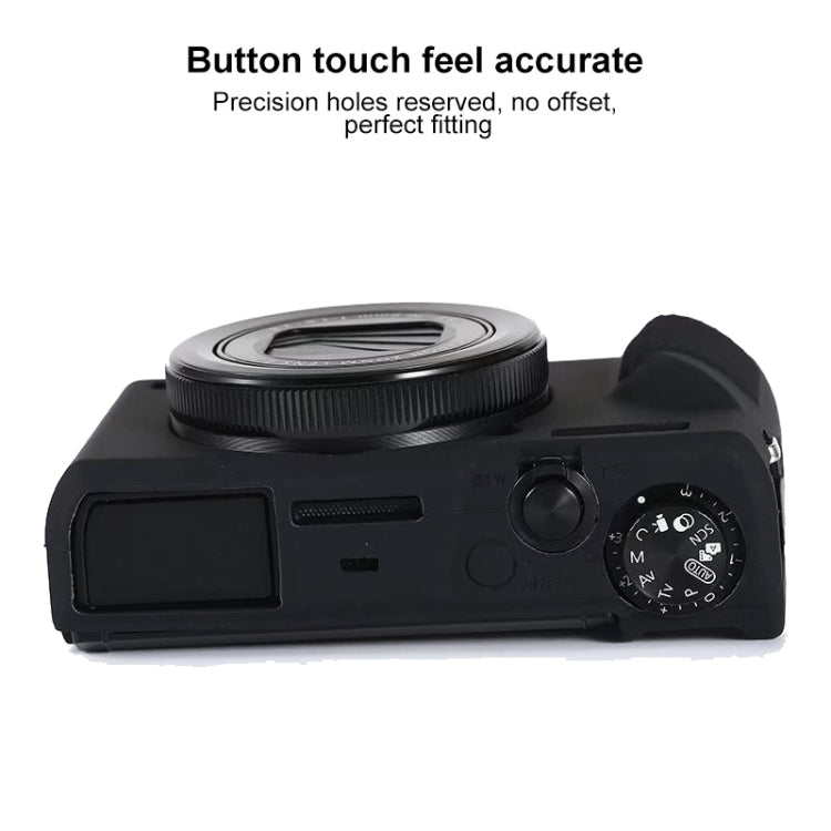 For Canon PowerShot G7 X Mark III / G7X III / G7X3 Soft Silicone Protective Case, For Canon PowerShot G7 X Mark III