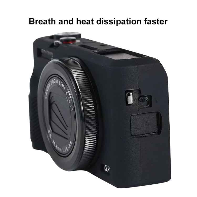 For Canon PowerShot G7 X Mark III / G7X III / G7X3 Soft Silicone Protective Case