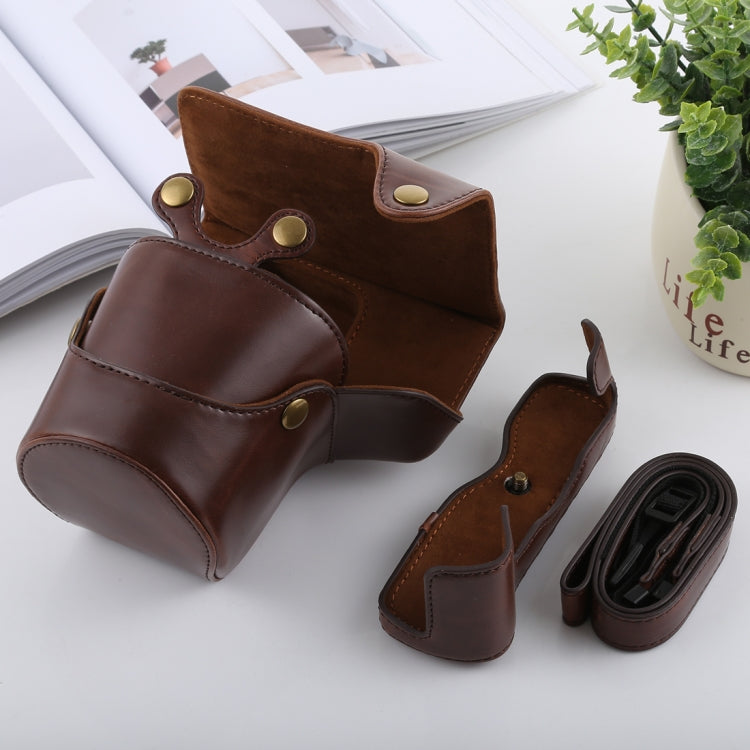 Full Body Camera PU Leather Case Bag with Strap for FUJIFILM X-T3