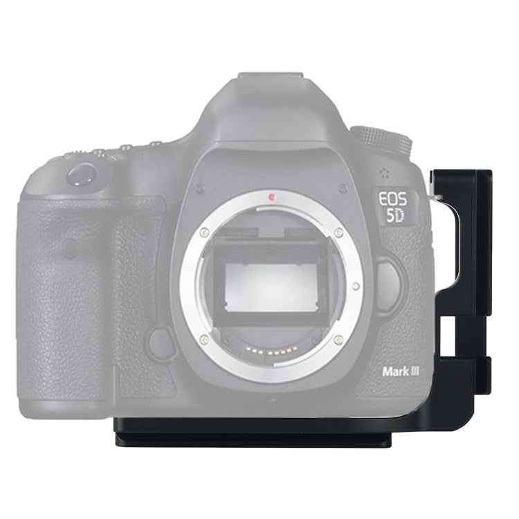 Vertical Shoot Quick Release L Plate Bracket Base Holder for Canon 5D Mark III