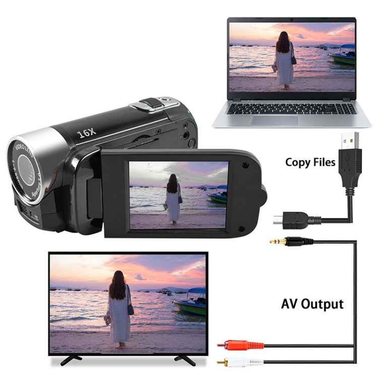 16X Digital Zoom HD 16 Million Pixel Home Travel DV Camera, AU Plug