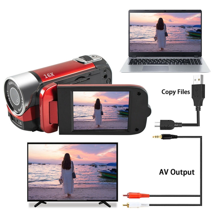 16X Digital Zoom HD 16 Million Pixel Home Travel DV Camera, AU Plug