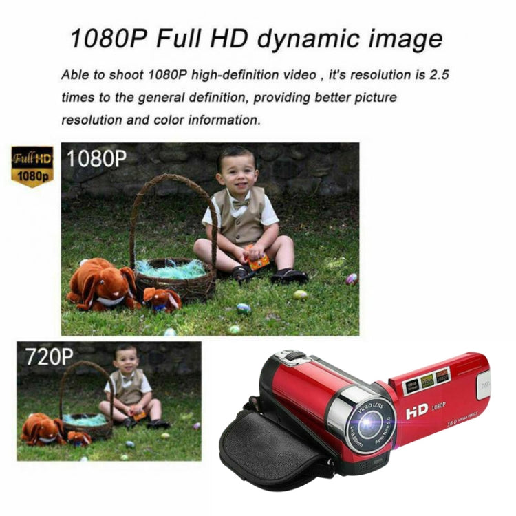 16X Digital Zoom HD 16 Million Pixel Home Travel DV Camera, AU Plug