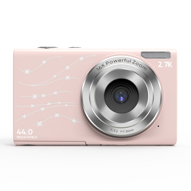 DC402 2.4 inch 44MP 16X Zoom 2.7K Full HD Digital Camera Children Card Camera, UK Plug