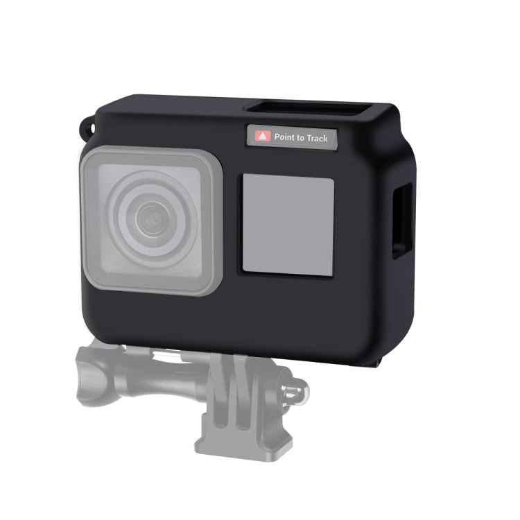 For Insta360 One R 4K with Frame Shockproof Silicone Protective Case with Lens Cap Cover