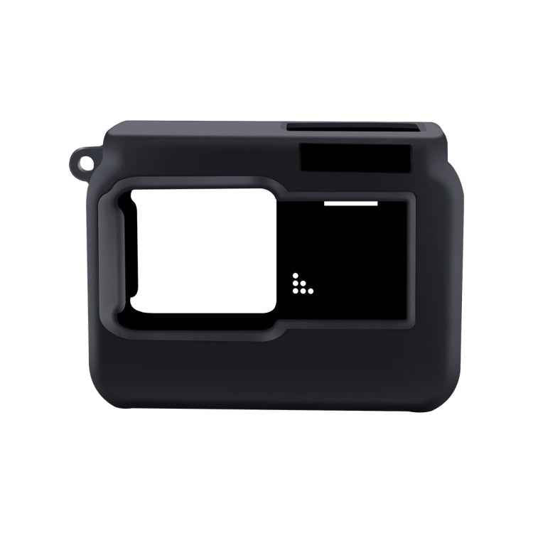 For Insta360 One R Panoramic Camera with Frame Shockproof Silicone Protective Case with Lens Cap Cover