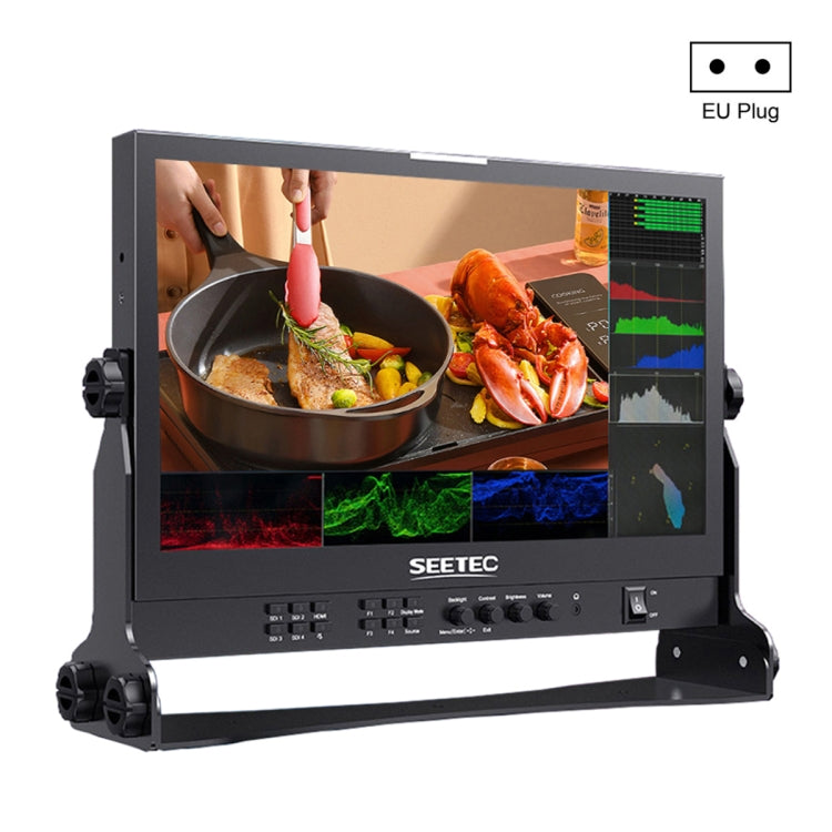 SEETEC ATEM156S 15.6 inch 3G-SDI HDMI Full HD 1920x1080P Multi-camera Broadcast Monitor, ATEM156S