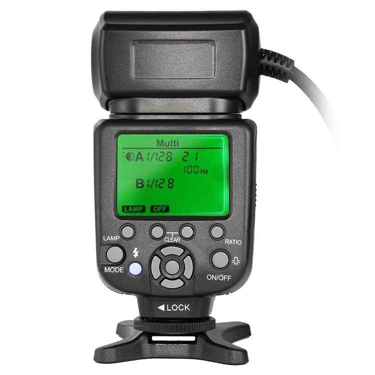 TRIOPO TR-15EX Macro Ring TTL Flash Light with 6 Different Size Adapter Rings For Nikon I-TTL