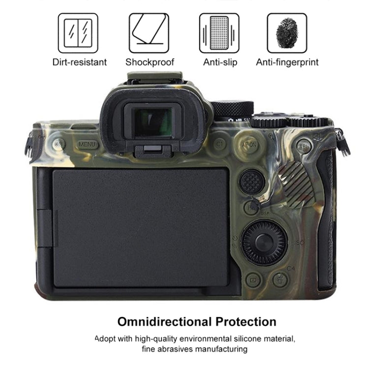 Soft Silicone Protective Case for Sony A7 IV, For Sony A7 IV