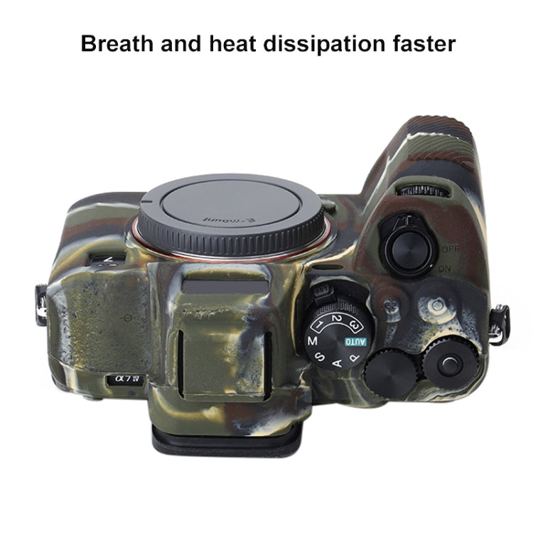 Soft Silicone Protective Case for Sony A7 IV, For Sony A7 IV