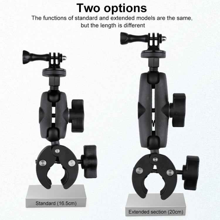 Extended Version 360 Rotation Adjustable Action Camera Bike Motorcycle Handlebar Holder