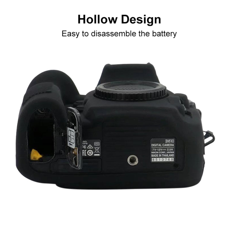 Soft Silicone Protective Case for Nikon D810