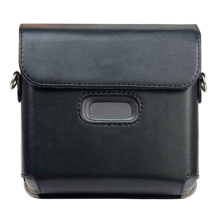 For FUJIFILM instax Link WIDE Full Body PU Leather Case Bag with Strap