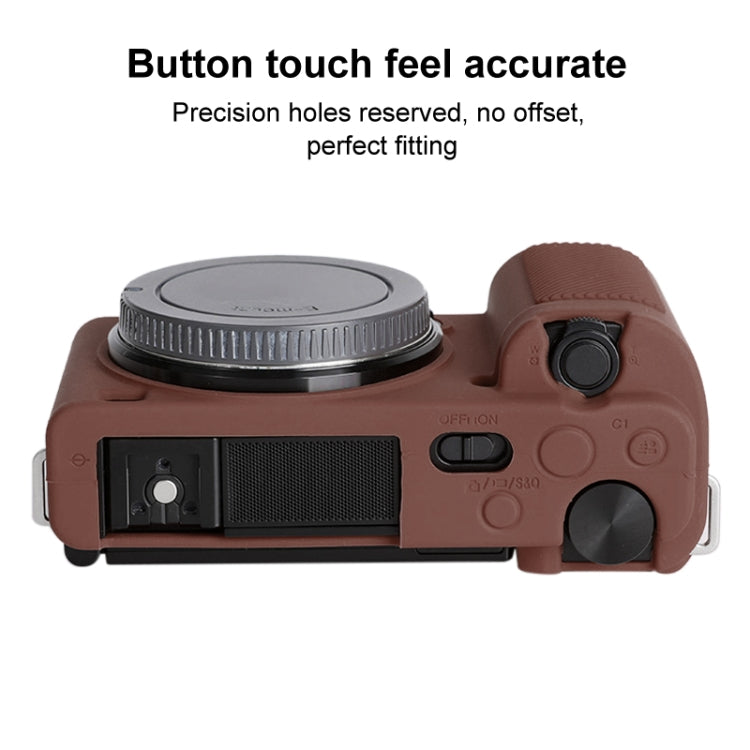 For Sony ZV-E10 Soft Silicone Protective Case