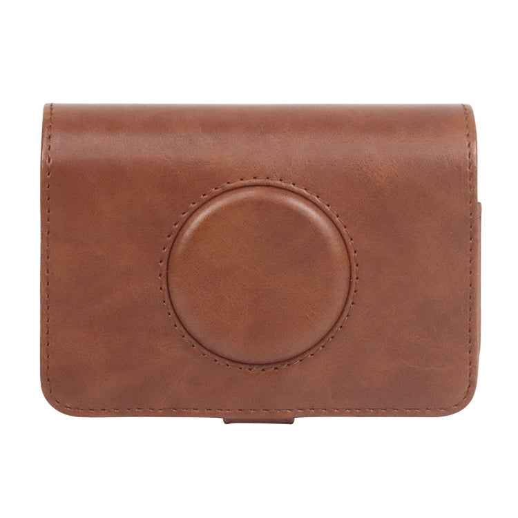 For Kodak PRINTOMATIC Full Body Camera PU Leather Case Bag with Strap