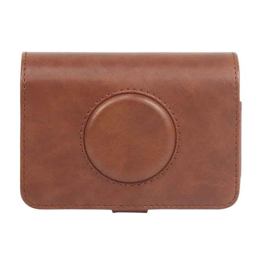 For Kodak PRINTOMATIC Full Body Camera PU Leather Case Bag with Strap