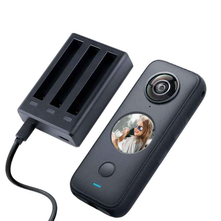 Tri-Slot Batteries Fast Charger for Insta360 One X2