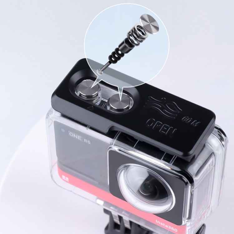 For Insta360 One RS 360 Edition 60m Underwater Depth Diving Case Waterproof Housing