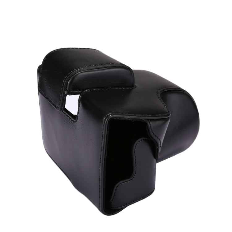 Full Body Camera PU Leather Case Bag with Strap for Canon EOS M5