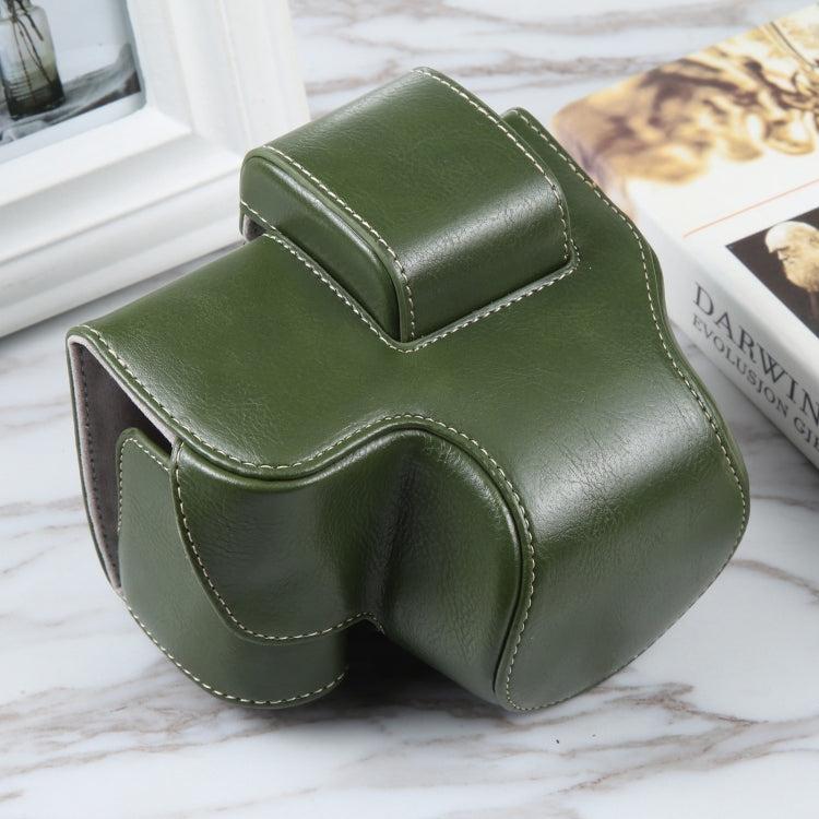 For Nikon Z50 / Z30 Camera Full Body Magnetic Leather Camera Case Bag with Strap