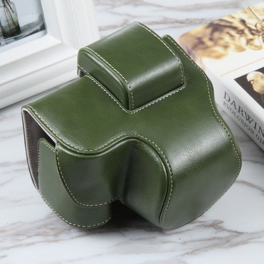 For Nikon Z50 / Z30 Camera Full Body Magnetic Leather Camera Case Bag with Strap