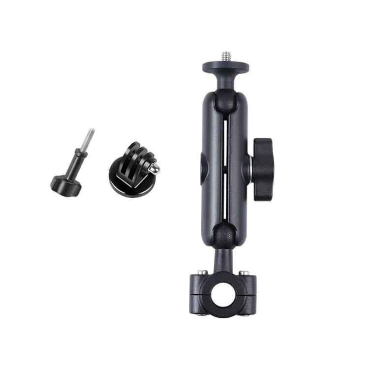 21mm Ballhead Car Front Seat Handlebar Fixed Mount Holder with Tripod Adapter & Screw for GoPro, Insta360, DJI and Other Action Cameras