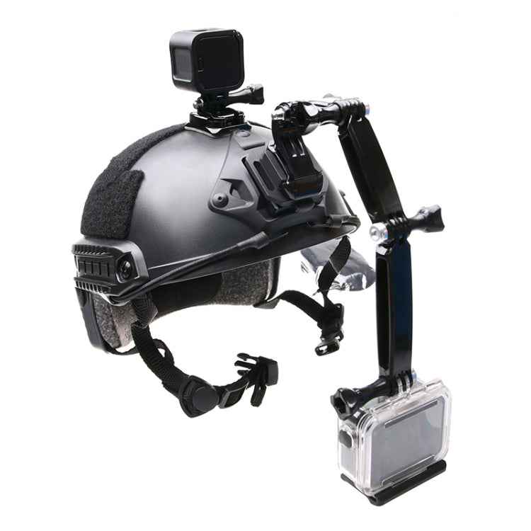 Helmet Front Mount Bundle Set for GoPro, Insta360, DJI and Other Action Cameras