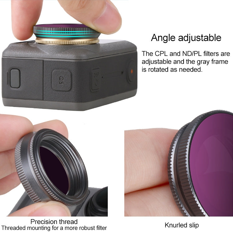 Sunnylife OA-FI179 Lens Diving Filter for DJI OSMO ACTION, OA-FI179, Purple