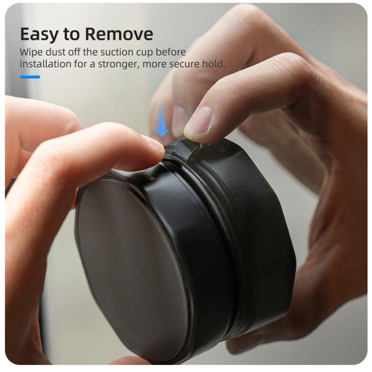 Sunnylife Universal Suction Cup Adapter Base Strong Suction Sucker for Action Camera