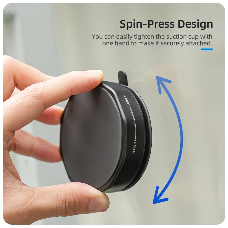 Sunnylife Universal Suction Cup Adapter Base Strong Suction Sucker for Action Camera