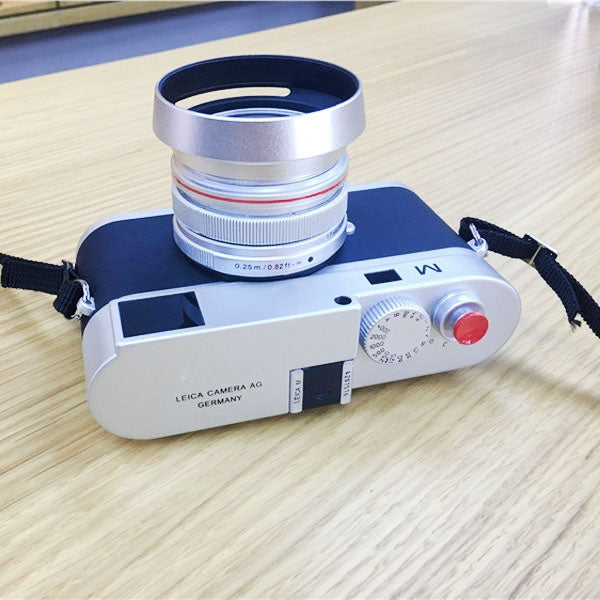 Non-Working Fake Dummy DSLR Camera Model Photo Studio Props for Leica M, Hood Lens