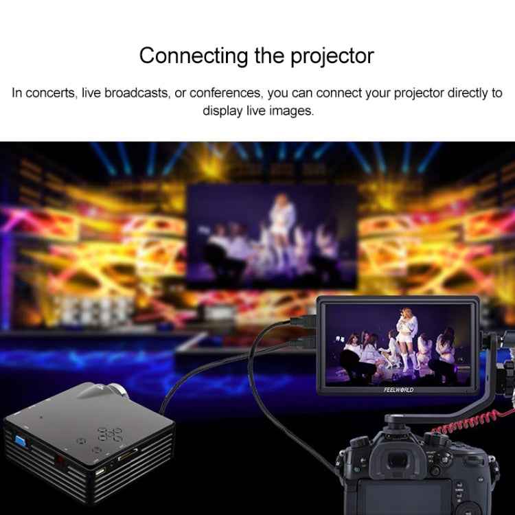 FEELWORLD S55 V2 1920x1152 HDMI 5.5 inch Camera Field Monitor